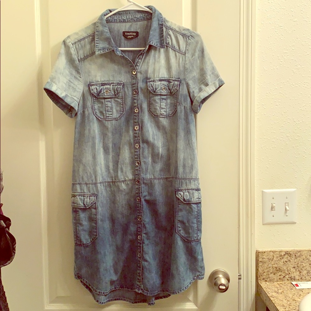 Bebe denim dress